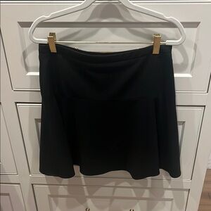BCBGMaxAzria Black Skater Mini Skirt for Cocktail